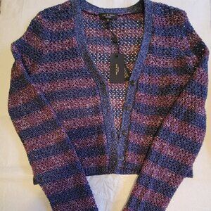 Rag & Bone Striped Crop Cardigan